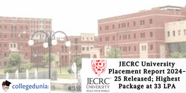 JECRC University Placement Report 2024 25 Released